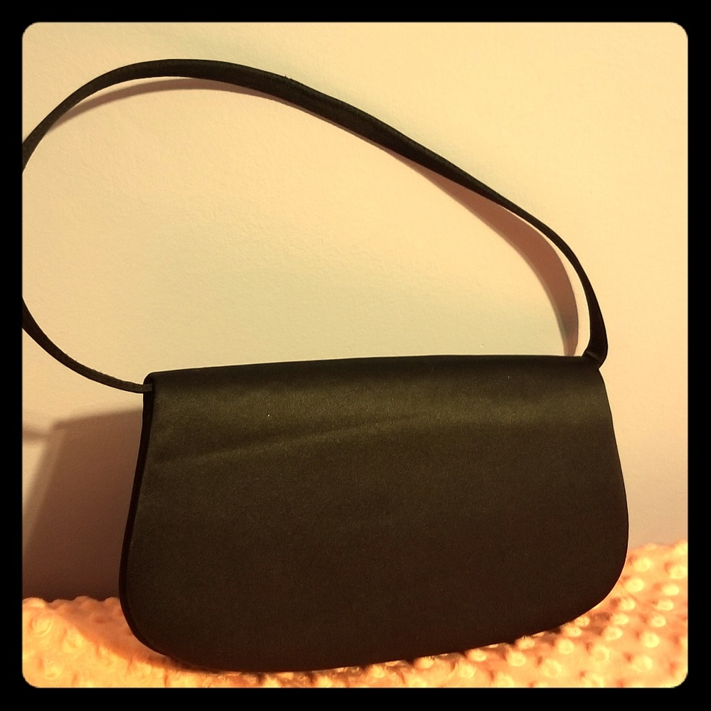 Ann Taylor Evening Satin Purse